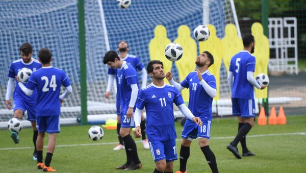 Russia World Cup Iran Training Russia World Cup Iran Training - Sputnik International