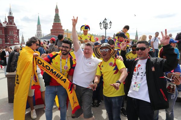 Football fans of the 2018 World Cup in Moscow Football fans of the 2018 World Cup in Moscow - Sputnik International