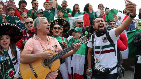 Football fans of the 2018 World Cup in Moscow - Sputnik International