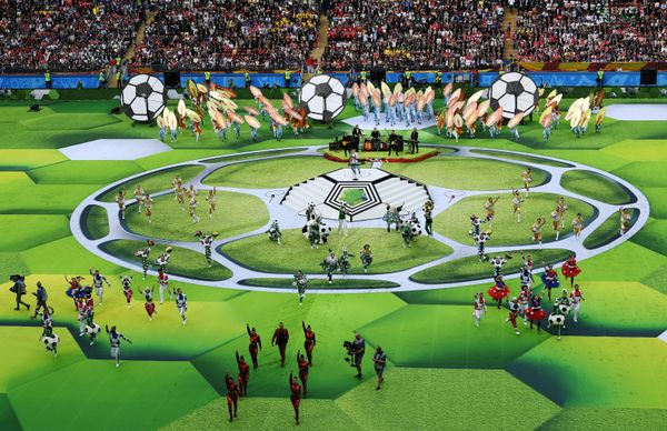 Fans Celebrate Opening Day of FIFA World Cup 2018 in Russia - Sputnik International
