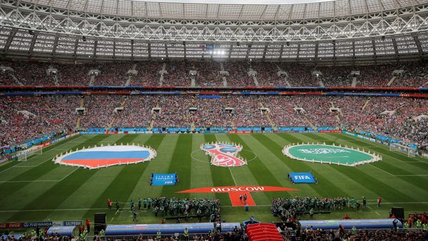 Soccer Football - World Cup - Group A - Russia vs Saudi Arabia - Luzhniki Stadium, Moscow, Russia - June 14, 2018 General view before the match - Sputnik International