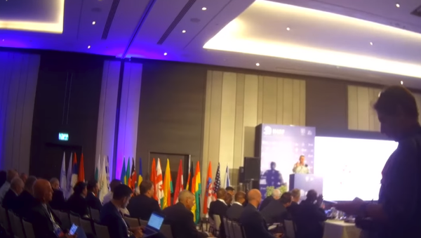 Leaked video shows IDF military intelligence chief Maj. Gen. Tamir Hyman warning foreign security officials of Iran's alleged preparations for attacks on Israel from Syria. - Sputnik International