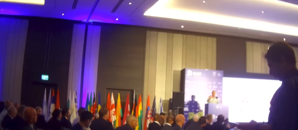 Leaked video shows IDF military intelligence chief Maj. Gen. Tamir Hyman warning foreign security officials of Iran's alleged preparations for attacks on Israel from Syria. - Sputnik International