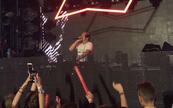 Famous American DJ Diplo gives his performance amid 2018 FIFA World Cup in Moscow - Sputnik International