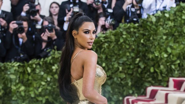 Kim Kardashian attends The Metropolitan Museum of Art's Costume Institute benefit gala celebrating the opening of the Heavenly Bodies: Fashion and the Catholic Imagination exhibition on Monday, May 7, 2018, in New York Kim Kardashian attends The Metropolitan Museum of Art's Costume Institute benefit gala celebrating the opening of the Heavenly Bodies: Fashion and the Catholic Imagination exhibition on Monday, May 7, 2018, in New York - Sputnik International