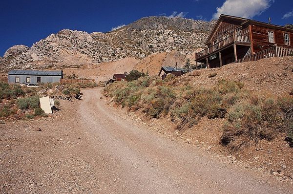 Main street of the silver-mining ghost town of Cerro Gordo Main street of the silver-mining ghost town of Cerro Gordo - Sputnik International
