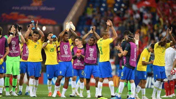 Switzerland Hold Brazil to 1-1 Draw in Team's First Match at FIFA World Cup - Sputnik International