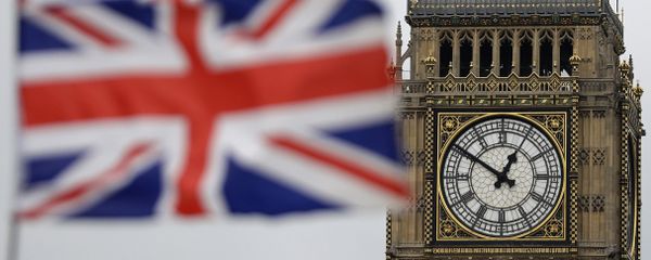 a British flag is blown by the wind near to Big Ben's clock tower in front of the UK Houses of Parliament in central London a British flag is blown by the wind near to Big Ben's clock tower in front of the UK Houses of Parliament in central London - Sputnik International