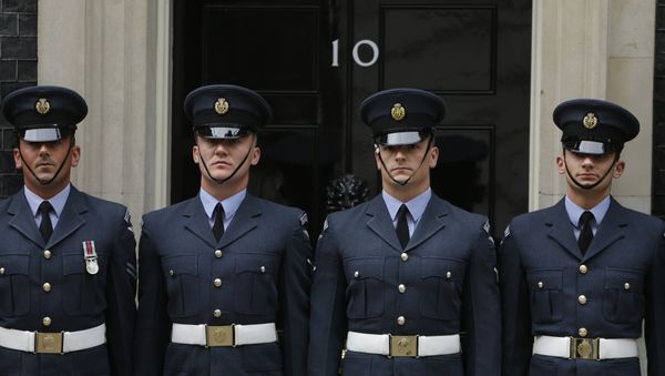 Members of the Royal Air Force guard Members of the Royal Air Force guard - Sputnik International