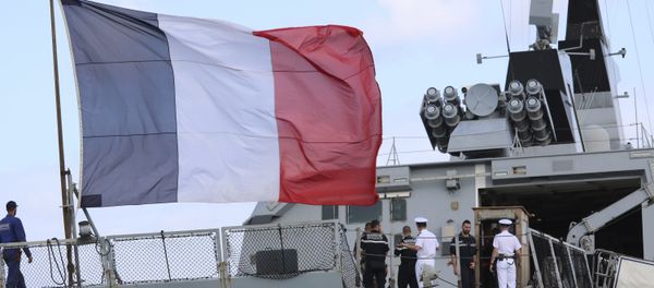 The French stealth frigate Courbet (File) The French stealth frigate Courbet (File) - Sputnik International