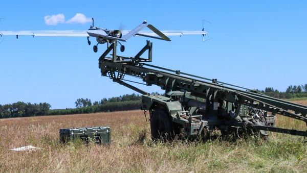 An AAI RQ-7 Shadow unmanned aerial system - Sputnik International