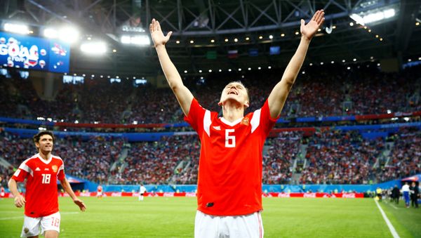 Russland siegt gegen Ägypten bei der WM 2018 - Sputnik International