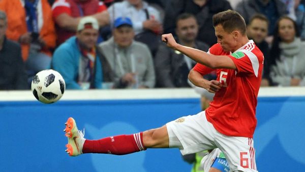 Futbolista Denis Cherishev de la seleccion rusa - Sputnik International