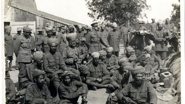 An Indian convalescent depot (Merville, France). Photographer- H. D. Girdwood. - Sputnik International