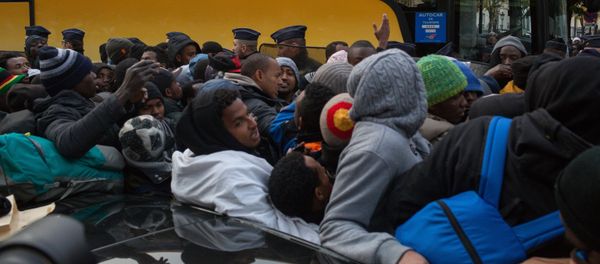 Refugee camp in Paris Refugee camp in Paris - Sputnik International