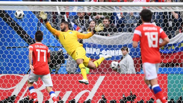 Russland schlägt Saudi-Arabien bei WM-Eröffnungsspiel in Moskau Russland schlägt Saudi-Arabien bei WM-Eröffnungsspiel in Moskau - Sputnik International