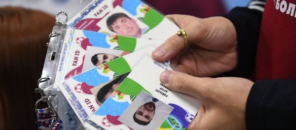 The opening of a 2018 FIFA World Cup Fan ID distribution center, Moscow. File photo The opening of a 2018 FIFA World Cup Fan ID distribution center, Moscow. File photo - Sputnik International