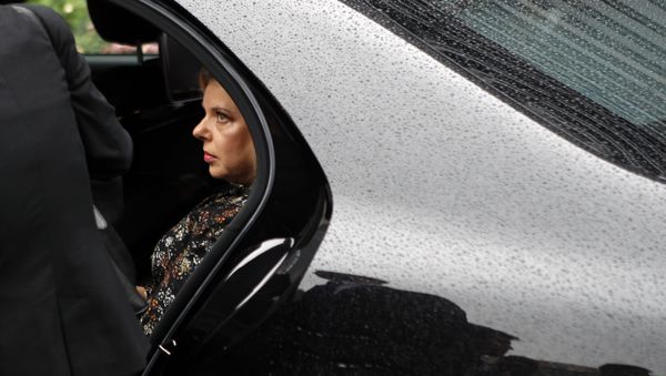 Israel's Prime Minister's wife Sara Netanyahu enters the car with Israel's Prime Minister Benjamin Netanyahu after the meeting with French Finance Minister Bruno Le Maire at Bercy Economy Ministry, in Paris, Wednesday, June 6, 2018 Israel's Prime Minister's wife Sara Netanyahu enters the car with Israel's Prime Minister Benjamin Netanyahu after the meeting with French Finance Minister Bruno Le Maire at Bercy Economy Ministry, in Paris, Wednesday, June 6, 2018 - Sputnik International