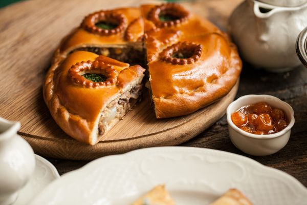 Pushkin’s Meat coulibiac - Sputnik International
