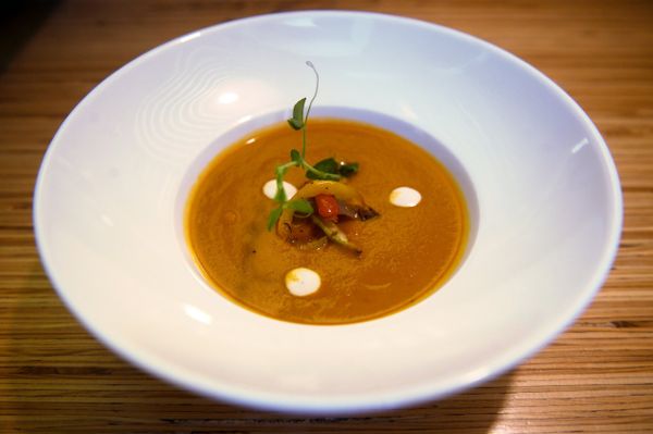 Ukrop’s Cream of baked vegetables and sun dried tomatoes soup - Sputnik International