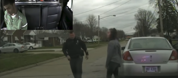 Former Lorain, Ohio police officer John Kovach was fired after detaining his daughter and her black boyfriend after he threatened to make up charges against him. - Sputnik International