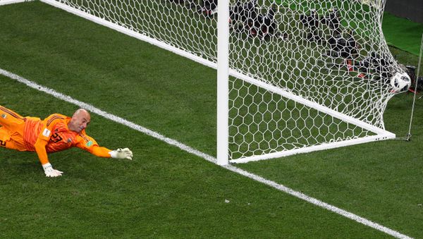 FIFA World Cup 2018 - Group D - Argentina vs Croatia - Nizhny Novgorod Stadium, Nizhny Novgorod, Russia - June 21, 2018 FIFA World Cup 2018 - Group D - Argentina vs Croatia - Nizhny Novgorod Stadium, Nizhny Novgorod, Russia - June 21, 2018 - Sputnik International