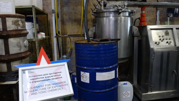 Equipment for handmade manufacture of explosives and toxic chemicals - Sputnik International