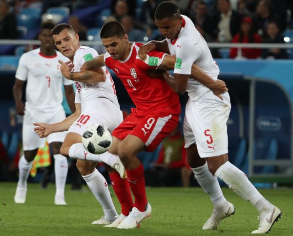 World Cup - Group E - Serbia vs Switzerland - Kaliningrad Stadium, Kaliningrad, Russia - June 22, 2018 - Sputnik International