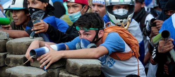 Protestas en Nicaragua Protestas en Nicaragua - Sputnik International