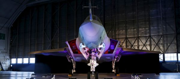 A Lockheed Martin F-35 Lightning II fighter jet is seen in its hanger at Patuxent River Naval Air Station in Maryland, U.S., October 28, 2015 A Lockheed Martin F-35 Lightning II fighter jet is seen in its hanger at Patuxent River Naval Air Station in Maryland, U.S., October 28, 2015 - Sputnik International