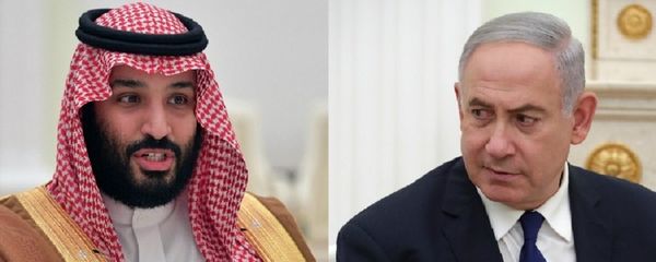 Saudi Crown Prince Mohammad bin Salman Al Saud (L) and Israeli Prime Minister Benjamin Netanyahu Saudi Crown Prince Mohammad bin Salman Al Saud (L) and Israeli Prime Minister Benjamin Netanyahu - Sputnik International