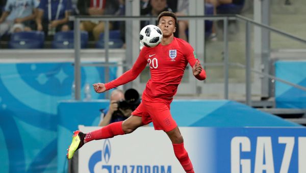 Soccer Football - World Cup - Group G - Tunisia vs England - Volgograd Arena, Volgograd, Russia - June 18, 2018 England's Dele Alli in action - Sputnik International