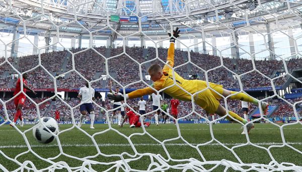 Soccer Football - World Cup - Group G - England vs Panama - Nizhny Novgorod Stadium, Nizhny Novgorod, Russia - June 24, 2018 Panama's Felipe Baloy scores their first goal  - Sputnik International