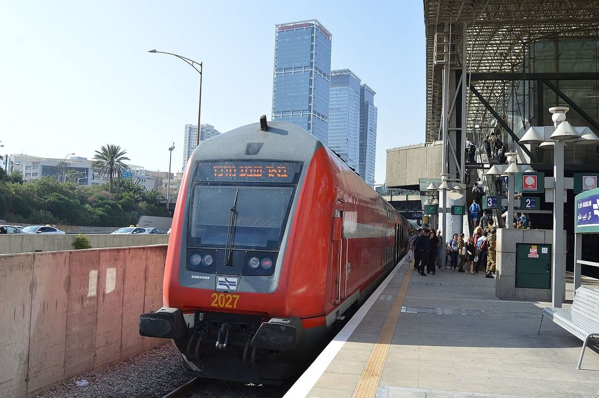 Israel Tel Aviv Hashalom station train (File) - Sputnik International, 1920, 03.11.2021