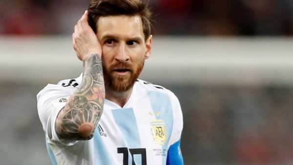 Soccer Football - World Cup - Group D - Argentina vs Croatia - Nizhny Novgorod Stadium, Nizhny Novgorod, Russia - June 21, 2018 Argentina's Lionel Messi looks dejected after the match - Sputnik International