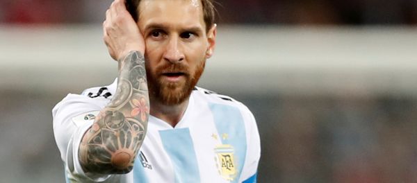 Soccer Football - World Cup - Group D - Argentina vs Croatia - Nizhny Novgorod Stadium, Nizhny Novgorod, Russia - June 21, 2018 Argentina's Lionel Messi looks dejected after the match - Sputnik International
