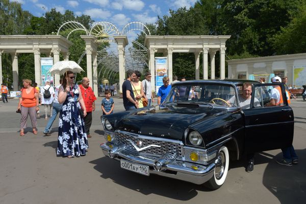 Bosch Moskau Klassik Vintage Car Rally - Sputnik International