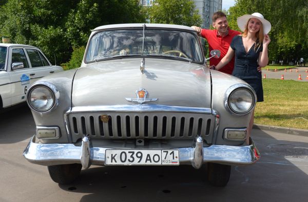 Bosch Moskau Klassik Vintage Car Rally - Sputnik International