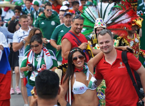 Football Beauties From Across the Globe Enjoying World Cup Matches Football Beauties From Across the Globe Enjoying World Cup Matches - Sputnik International