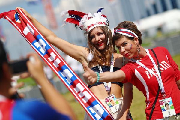 Football Beauties From Across the Globe Enjoying World Cup Matches Football Beauties From Across the Globe Enjoying World Cup Matches - Sputnik International