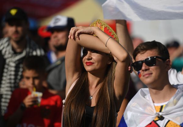 Football Beauties From Across the Globe Enjoying World Cup Matches Football Beauties From Across the Globe Enjoying World Cup Matches - Sputnik International