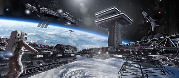 Concept of the first-ever space state of Asgardia - Sputnik International