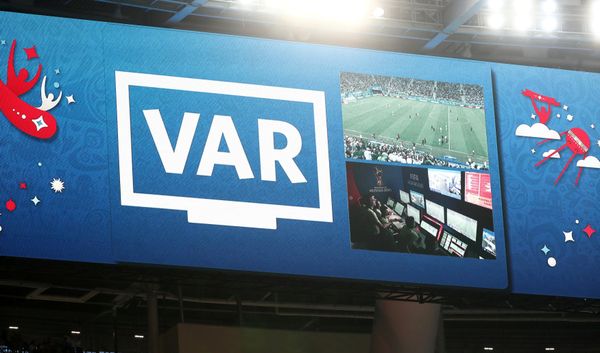 An incident is reviewed on VAR in World Cup match between Nigeria vs Argentina - Saint Petersburg Stadium, Russia - Sputnik International