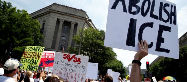 Immigration protests - Sputnik International