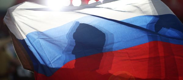 Fans celebrate the victory of the Russian team at the round of 16 match against Spain during the 2018 World Cup. Fans celebrate the victory of the Russian team at the round of 16 match against Spain during the 2018 World Cup. - Sputnik International
