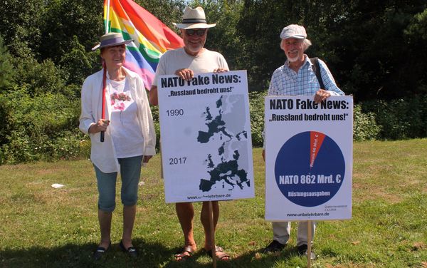On the scene at Saturday's protest. - Sputnik International