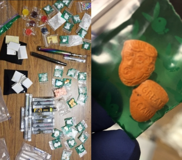 Indiana State Police seize ecstasy pills printed with the face of US President Donald Trump on them - Sputnik International