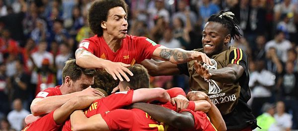FIFA World Cup Round of 16 match between Belgium and Japan at the Rostov Arena, in Rostov-on-Don, Russia, July 2, 2018. FIFA World Cup Round of 16 match between Belgium and Japan at the Rostov Arena, in Rostov-on-Don, Russia, July 2, 2018. - Sputnik International