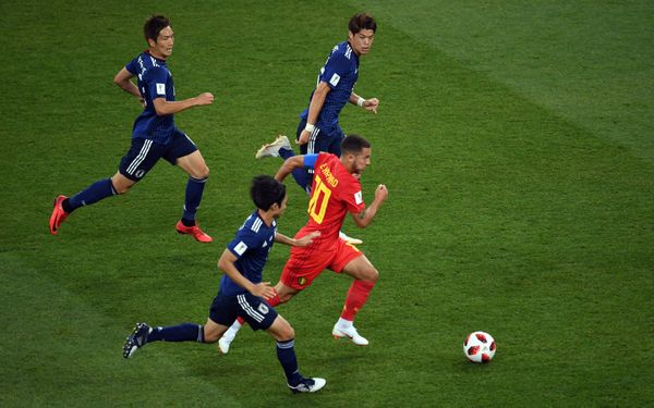 FIFA World Cup Round of 16 match between Belgium and Japan at the Rostov Arena, in Rostov-on-Don, Russia, July 2, 2018. FIFA World Cup Round of 16 match between Belgium and Japan at the Rostov Arena, in Rostov-on-Don, Russia, July 2, 2018. - Sputnik International