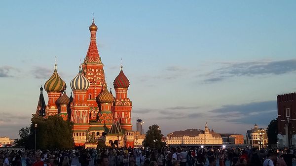 England fans vs Russian fans tournament in the Red Square in Moscow England fans vs Russian fans tournament in the Red Square in Moscow - Sputnik International